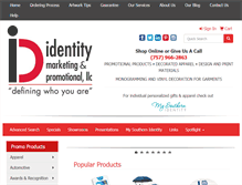 Tablet Screenshot of idmktgpromo.com